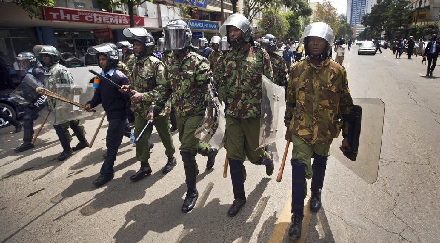 Kenyan police deployed to Haiti